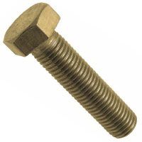GENERICO TORNILLO DIN 933 NYLON ROSCA TOTAL METRICA