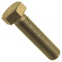GENERICO TORNILLO DIN 933 LATON ROSCA TOTAL METRICA