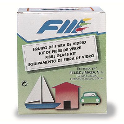 FELEZ Y MAZA EQUIPO REPARACION POLYESTER TELA Y RESINA Nº2 2,5 LT