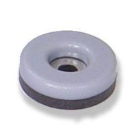 BRINOX B77540G PATIN DESLIZADOR 22 MM GRIS ADHESIVO Y TORNILLO 8 UN