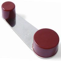 BRINOX B78270M TOPE RETENEDOR MARRON GIRATORIO ADHESIVO Y TORNILLO