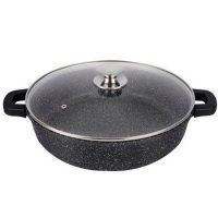 SUPREME 33821 CACEROLA ALUMINIO INDUCCION PIEDRA BAJA 40 CM