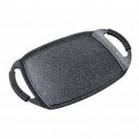 SUPREME 33852 PLANCHA ALUMINIO FUNDIDO PIEDRA LISA 29*22 CM