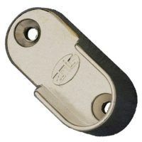 AMIG SOPORTE TUBO 7 ALUMINIO NIQUEL 30*15 MM REFERENCIA 2154