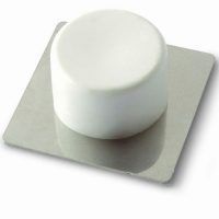 BRINOX B90010B TOPE PUERTA ADHESIVO BLANCO 2 UDS