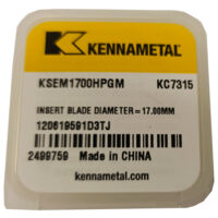 KENNAMETAL KSEM 1700 HPGM KC7315 INSERTO