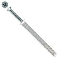 FISCHER TACO CLAVO N ACERO CINCADO 08*100/60 Z REF 050357