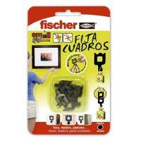 FISCHER FIJACUADROS BLISTER 8 UNIDADES NEGRO REF 518168