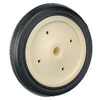 AFO 1001/GN/150 RUEDA GOMA NEGRA 150*28 CARGA 125 KG