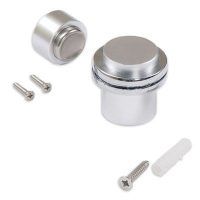 BRINOX B78290F TOPE RETENEDOR CON IMAN CIRCULAR CROMADO MATE