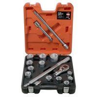 BAHCO SLX 17 JUEGO LLAVES DE VASO 6 CARAS 3/4"