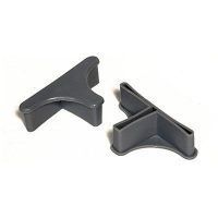 SIMON RACK SIMONCLASSIC PIE PLASTICO P40 DOBLE GRIS