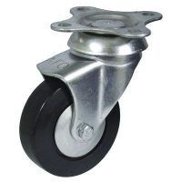 AFO 0135/GN/032 RUEDA GOMA NEGRA 32*14 CARGA 25 KG