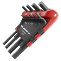 FACOM 82H.JP9A JUEGO 9 LLAVES MACHO CORTAS EN ESTUCHE 1,5 - 10 MM