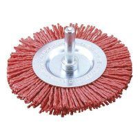 JAZ CNA 9410 DISCO NYLON GRANO 80 100 MM ROJO ESPIGA 6 BRICOLAJE