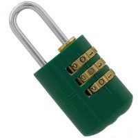 TESA CPV28V CANDADO COMBINACION VISUAL VERDE