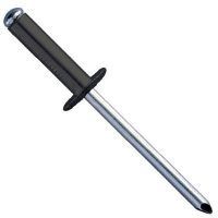 CYA 42112 REMACHE ALA GRANDE ALUMINIO LACADO NEGRO 3,9*15
