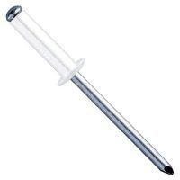CYA 40034 REMACHE ALUMINIO LACADO BLANCO 4,9*21