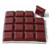BRINOX B70600M TOPE PROTECTOR PVC ADHESIVO MARRON 16 UN 15*15 MM