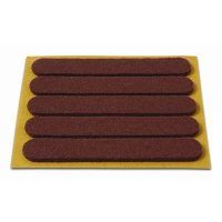 BRINOX B70760M DESLIZADOR RECTANGULAR FIELTRO MARRON 5 UN 13*91 MM