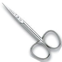 3 CLAVELES 02001 TIJERA MANICURA CURVA 3,5"