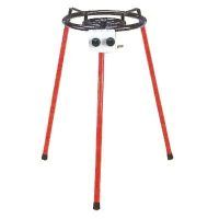 EL CID 40002 JUEGO PATAS ROJAS PAELLERO BUTANO 75 CM
