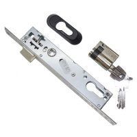 TESA 2219253AI CERRADURA PORTAL METALICO MEDIO CILINDRO TE5