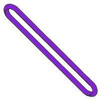 EXIT-SLING ET-010-01,50 ESLINGA TUBULAR SIN FIN POLIESTER 1,50 MT