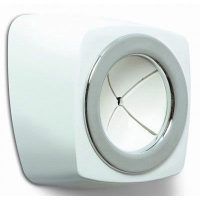 BRINOX B50040B SUJETATRAPOS ADHESIVO PLASTICO BLANCO 61*61 MM