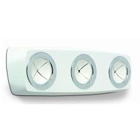 BRINOX B50050B SUJETATRAPOS ADHESIVO TRIPLE PLASTICO BLANCO 190*61