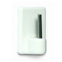 BRINOX B50060B PERCHA VISILLO 4 UN ADHESIVA PLASTICO BLANCO 17*25
