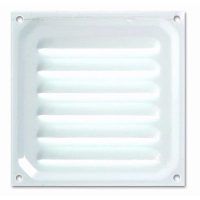 BRINOX B70215D REJILLA CUADRADA 10*10 CM LACADO BLANCO