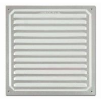 BRINOX B70585A REJILLA CUADRADA 20*20 CM ALUMINIO