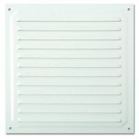 BRINOX B70585D REJILLA CUADRADA 20*20 CM LACADO BLANCO
