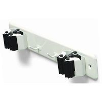 BRINOX B70650D CUELGA ESCOBAS RODILLO DOBLE LACADO BLANCO 275*50 MM