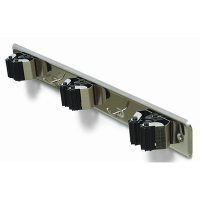 BRINOX B70660E CUELGA ESCOBAS RODILLO TRIPLE ACERO INOX 420*50 MM