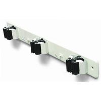BRINOX B70660D CUELGA ESCOBAS RODILLO TRIPLE LACADO BLANCO 420*50 MM