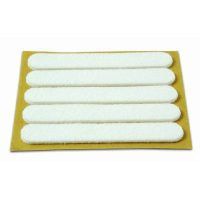 BRINOX B70760B DESLIZADOR RECTANGULAR FIELTRO BLANCO 5 UN 13*91 MM