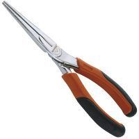 BAHCO 2430GC-200IP ALICATE BOCA SEMI REDONDA PLANA CROMADO 200 MM
