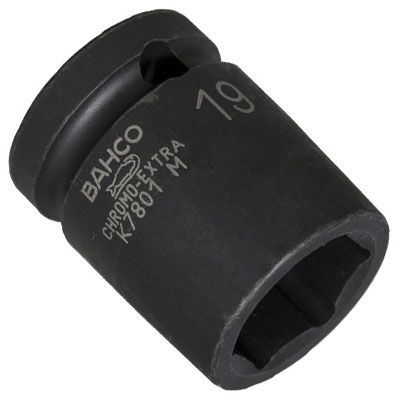 BAHCO K7801M-22 VASO IMPACTO 1/2" 6 CARAS 22 MM