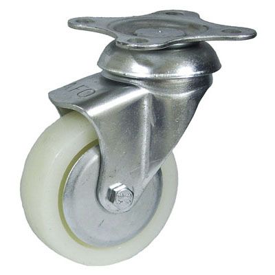 AFO 0135/PBL/032 RUEDA BLANCA POLIPROPILENO 32*14 CARGA 25 K