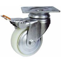 AFO 0402/FA/NYL/080 RUEDA NYLON 80*28 FRENO SIMPLE 120 KG
