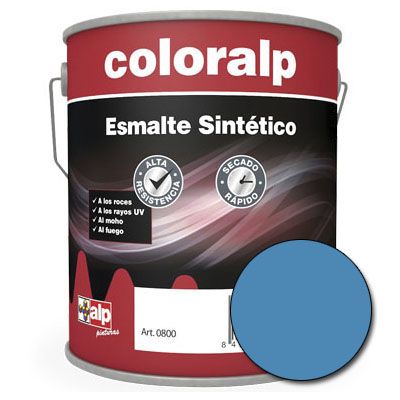 ALP 0800 750 ML 439 AZUL LUMINOSO COLORALP ESMALTE BRILLANTE