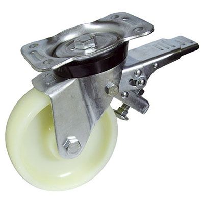 AFO 0172/FDP/NYL/130 RUEDA NYLON 130*40 FRENO DOBLE 185 KG