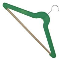 IRIGARAY 68008 PERCHA PLASTICO CABALLERO VERDE PACK 20 UN