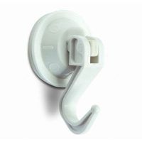 BRINOX B50510B COLGADOR ARTICULADO DE VENTOSA BLANCO DIAM 44 MM 2 UN