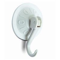BRINOX B50530B COLGADOR ARTICULADO DE VENTOSA BLANCO DIAM 78 MM