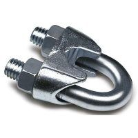 DAMESA SUJETACABLES GALVANIZADO SFE 1/4" 09526024