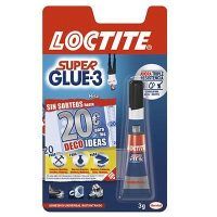 LOCTITE SUPER GLUE 3 ORIGINAL TUBO 3 GR