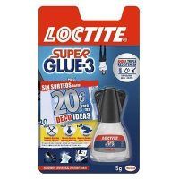 LOCTITE SUPER GLUE 3 PINCEL TUBO 5 GR